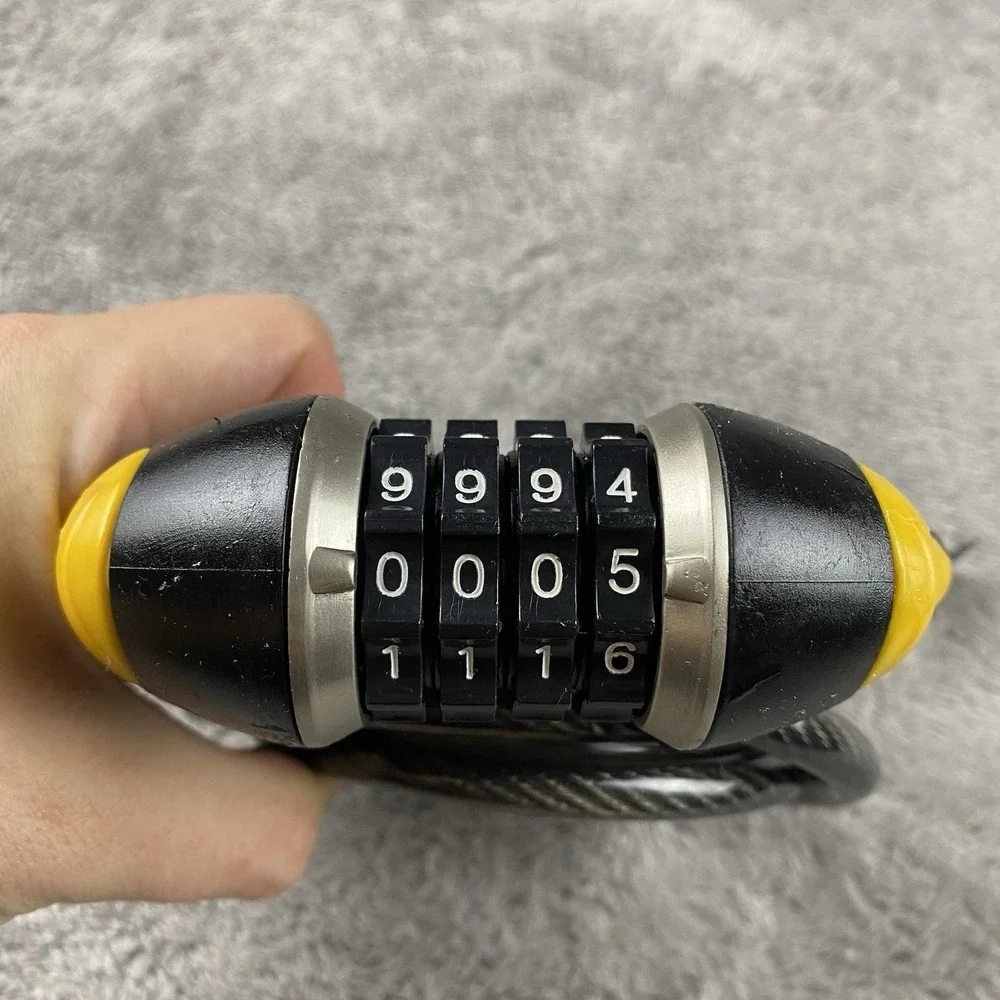 OnGuard Rottweiler Armored Cable Bike Lock Combination